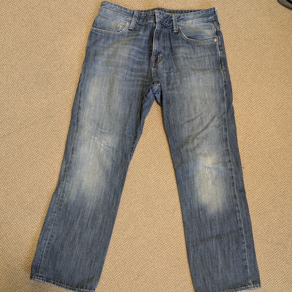 Mavi Men's Straight Blue Jeans